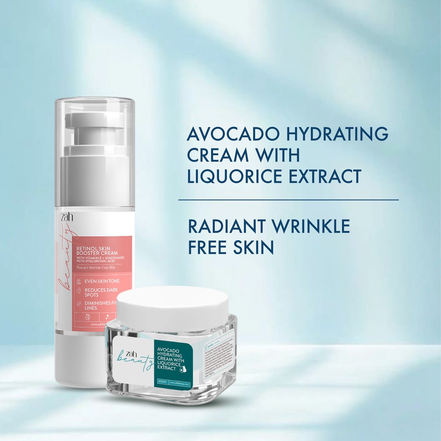 ZAH BEAUTY Youth Renewal Retinol & Avocado Cream – Anti-Aging Night Cream with Retinol, Peptides, Hyaluronic Acid, Niacinamide, Vitamin C, Shea Butter & Aloe – 50ml