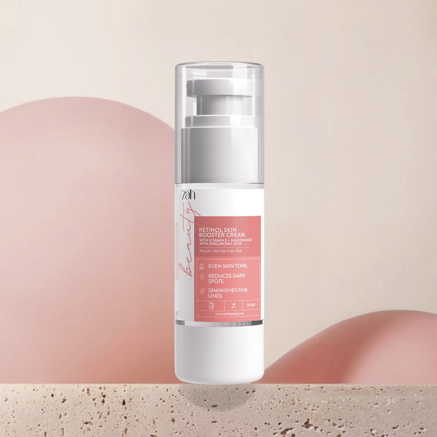 Retinol Skin Booster Cream | With Retinol 0.3%, Niacinamide, Vitamin E & Hyaluronic Acid | Anti-Aging, Dark Spot & Wrinkle Repair