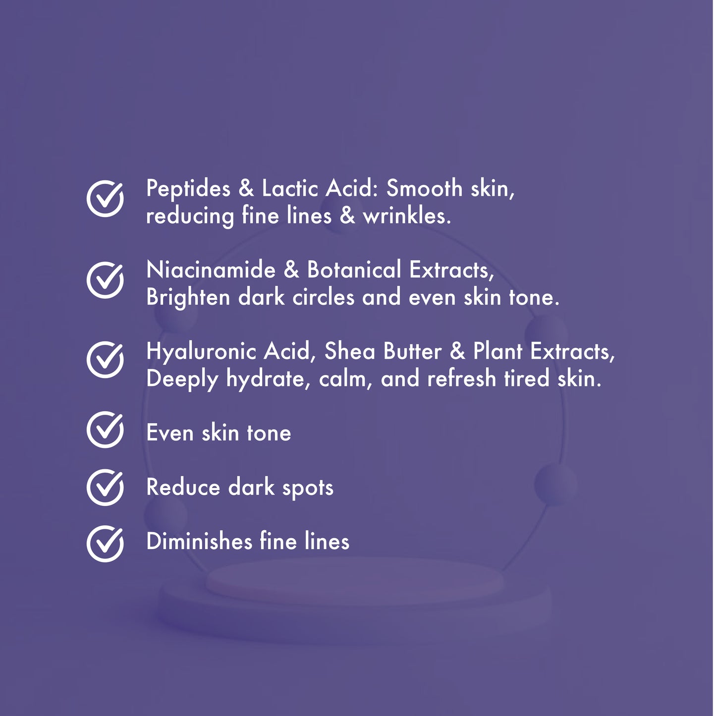 ZAH BEAUTY Night Repair Duo | Retinol & Peptide Night Cream + Under Eye Gel | Anti-Aging, Hydration & Brightening Skincare Set